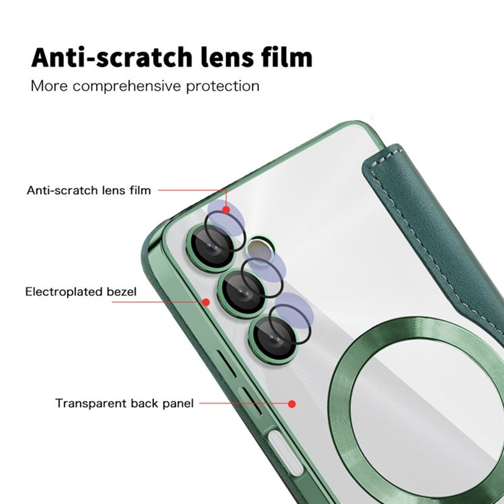 Techsuit - SmartMag Book Case - Galaxy A05s - Green