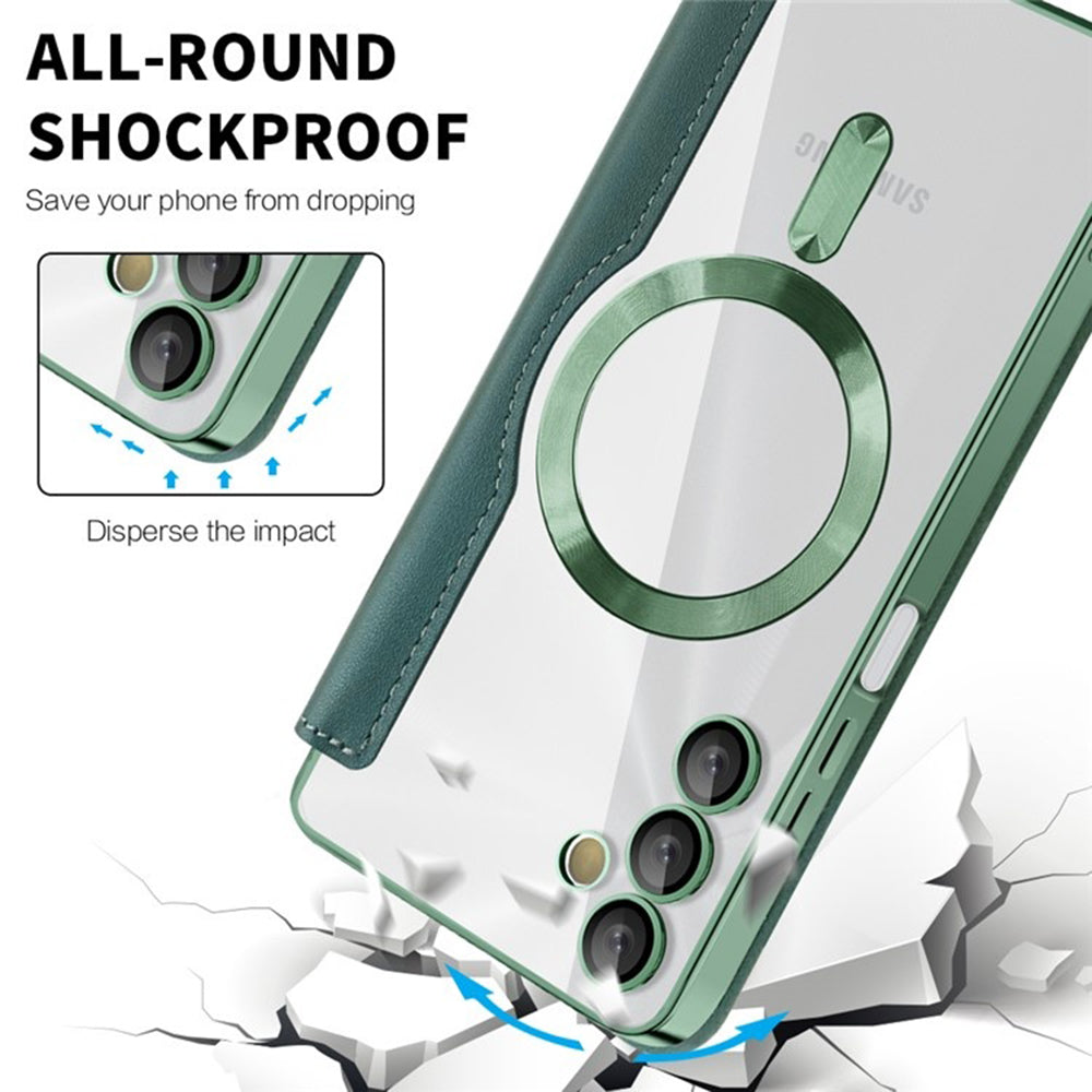 Techsuit - SmartMag Book Case - Galaxy A05s - Green