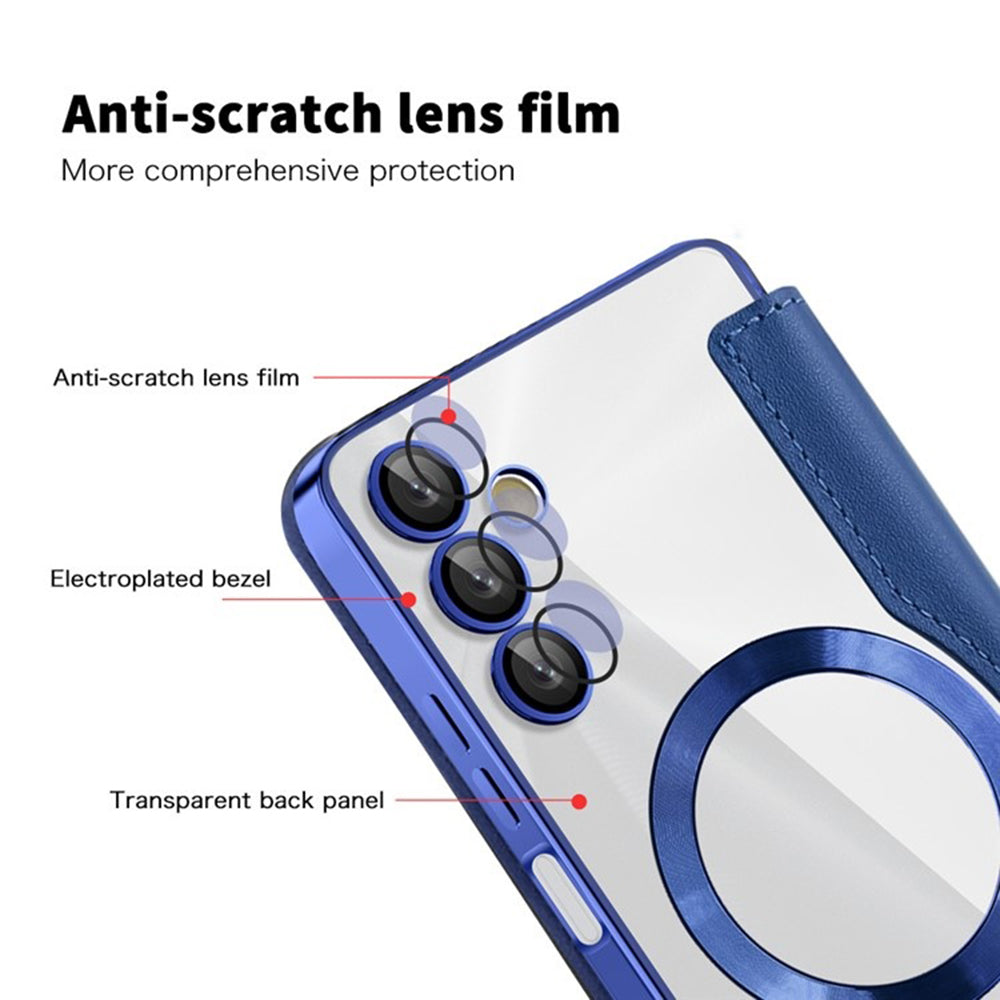 Techsuit - SmartMag Book Case - Galaxy A05s - Blue