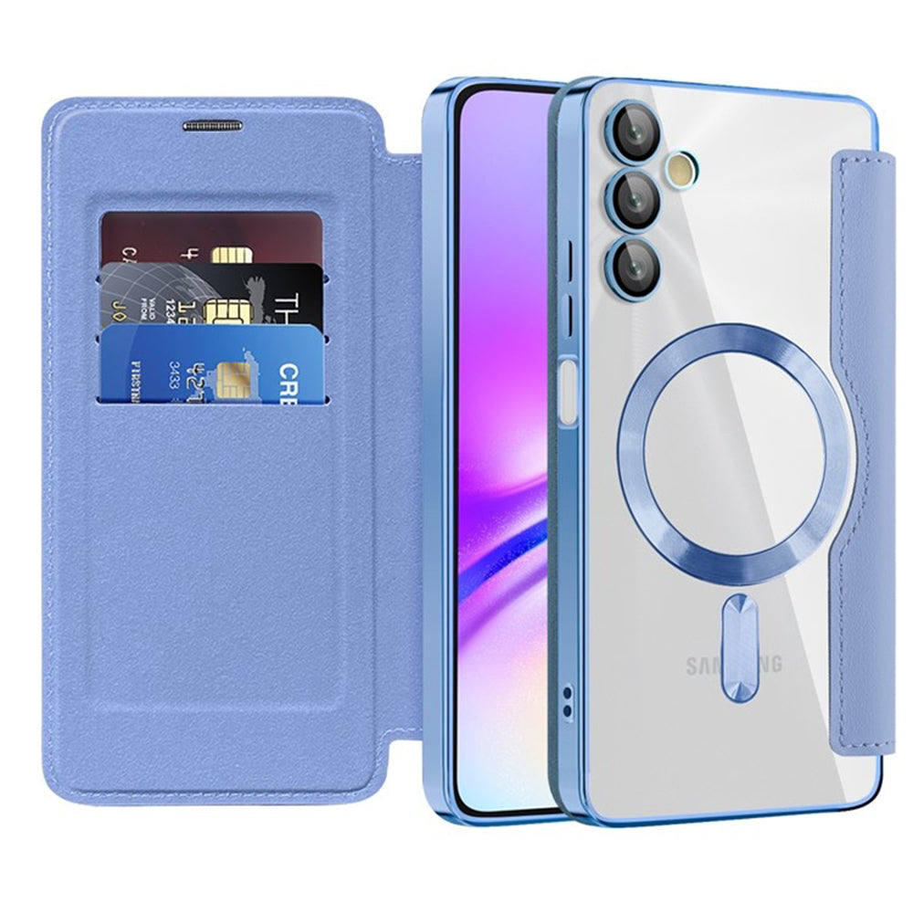 Techsuit - SmartMag Book Case - Samsung Galaxy A05s - Light Blue