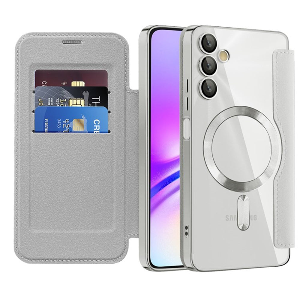 Techsuit - SmartMag Book Case - Samsung Galaxy A05s - Gray