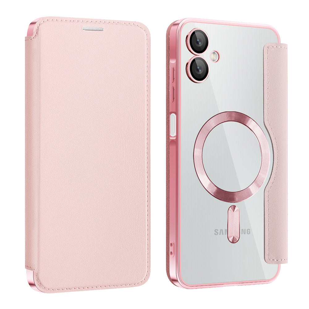 Techsuit - SmartMag Book Case - Galaxy A06 - Pink