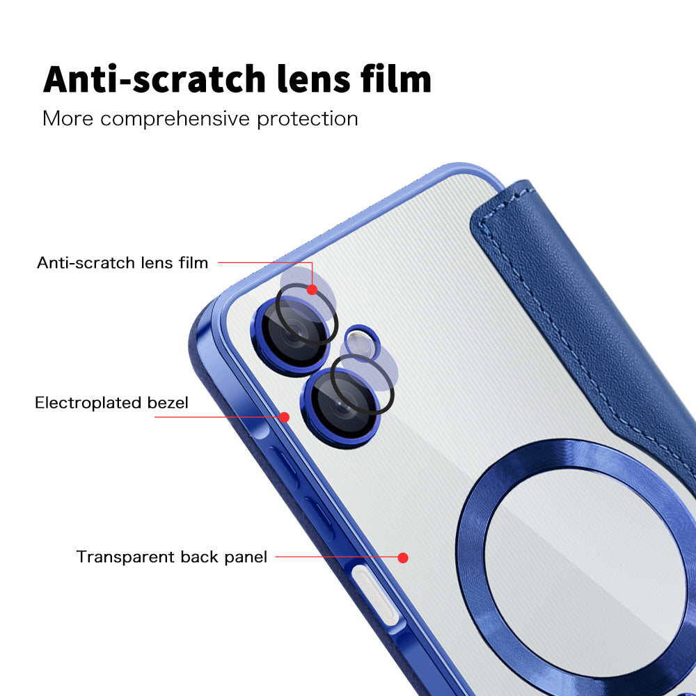 Techsuit - SmartMag Book Case - Galaxy A06 - Blue