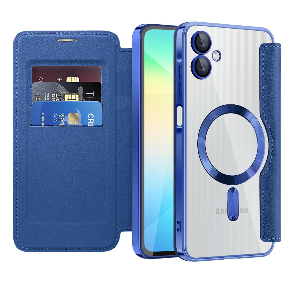 Techsuit - SmartMag Book Case - Samsung Galaxy A06 - Blue