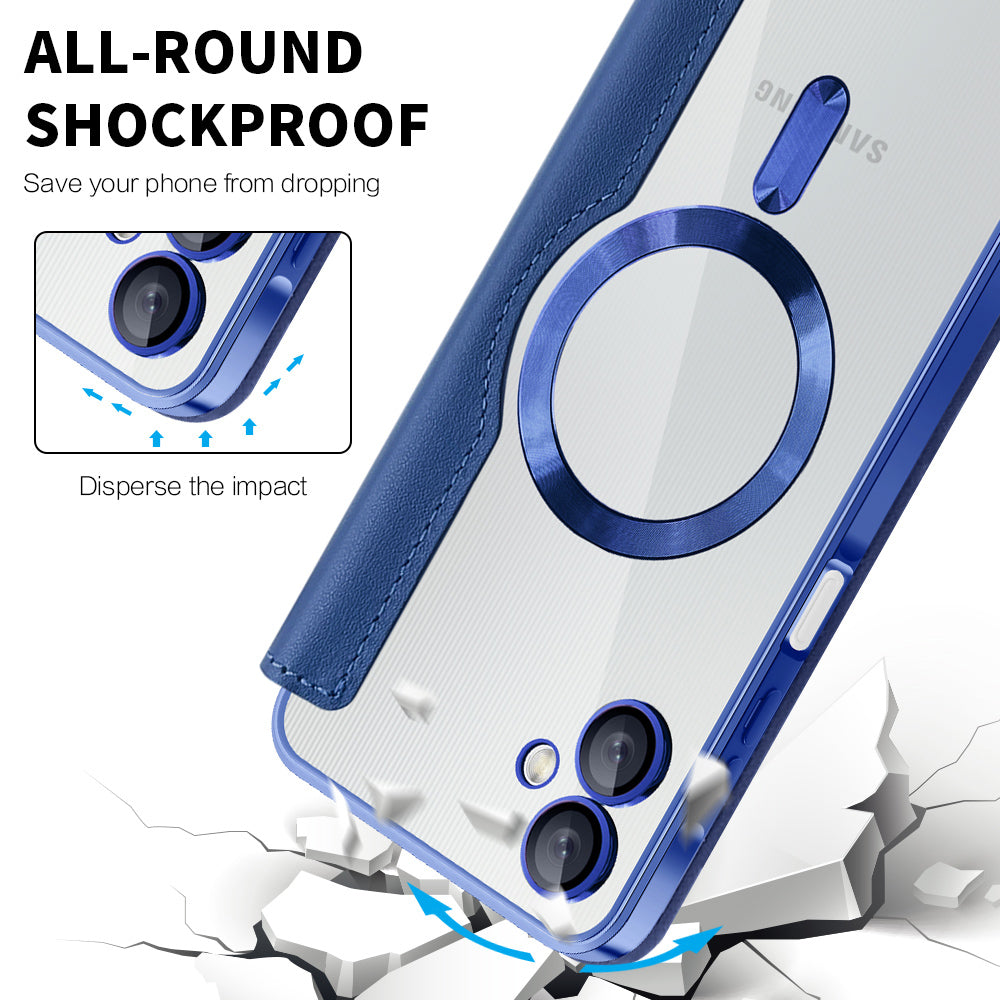 Techsuit - SmartMag Book Case - Galaxy A06 - Blue