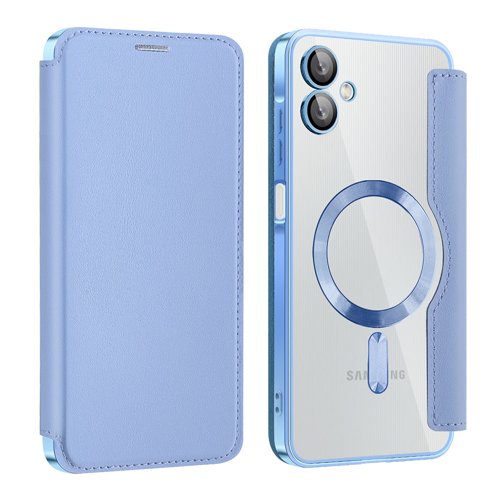 Techsuit - SmartMag Book Case - Galaxy A06 - Light Blue