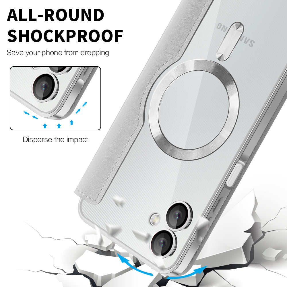 Techsuit - SmartMag Book Case - Galaxy A06 - Gray