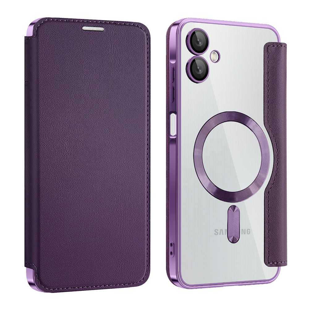 Techsuit - SmartMag Book Case - Galaxy A06 - Purple