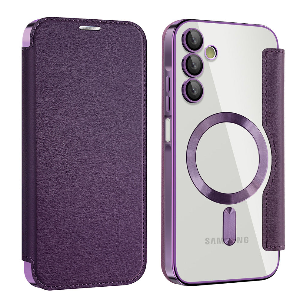 Techsuit - SmartMag Book Case - Galaxy A15 4G / A15 5G - Purple