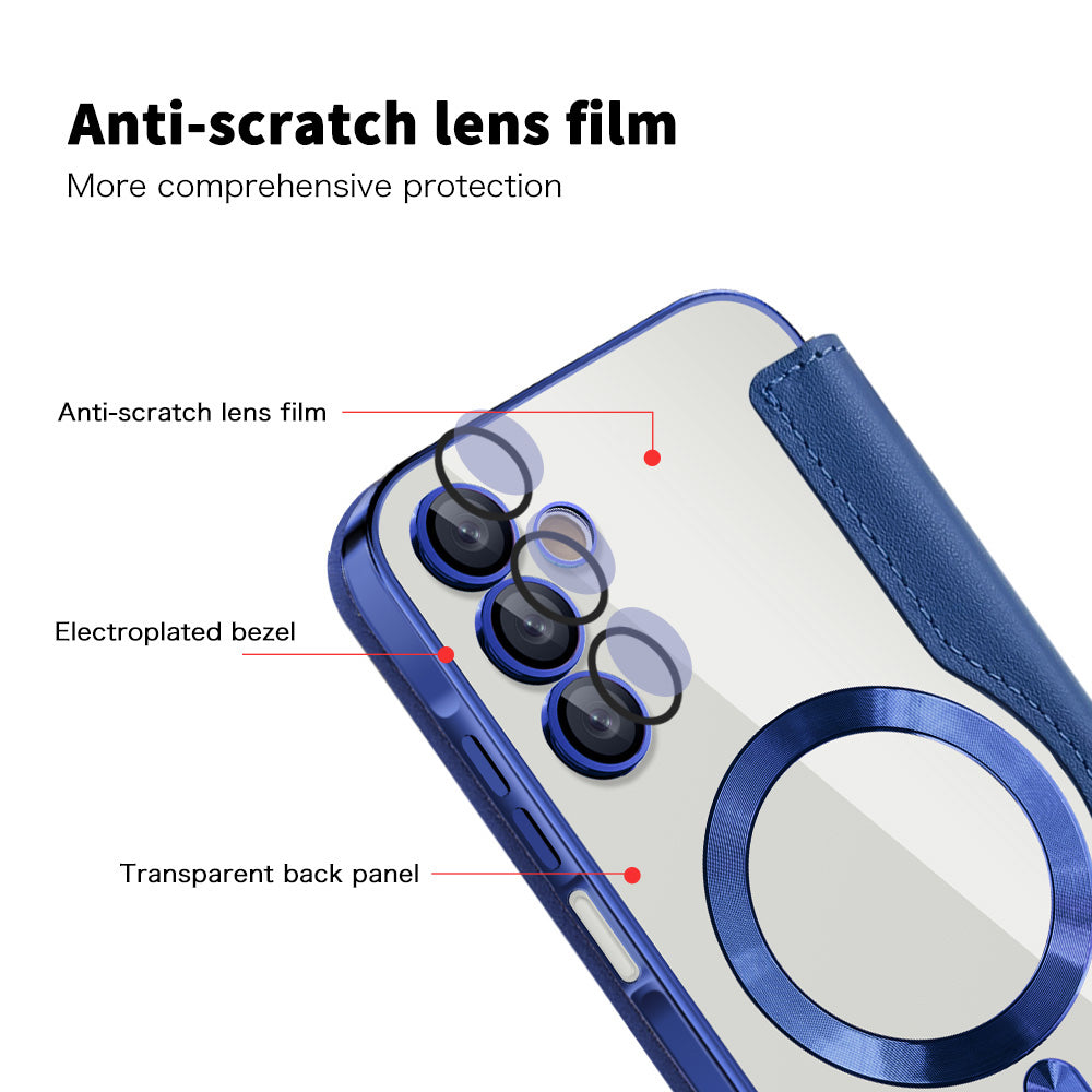 Techsuit - SmartMag Book Case - Galaxy A15 4G / A15 5G - Blue