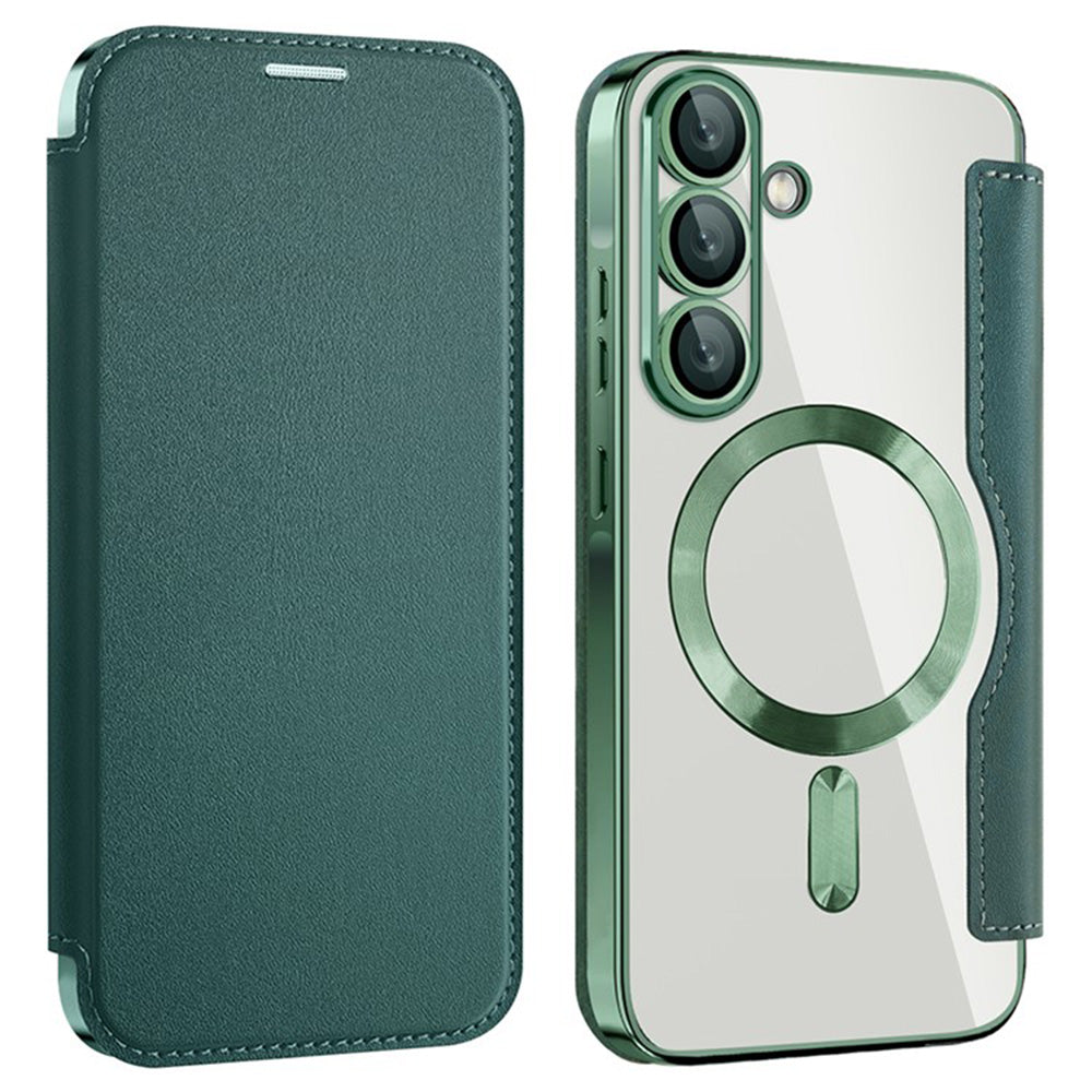 Techsuit - SmartMag Book Case - Galaxy A36 5G - Green