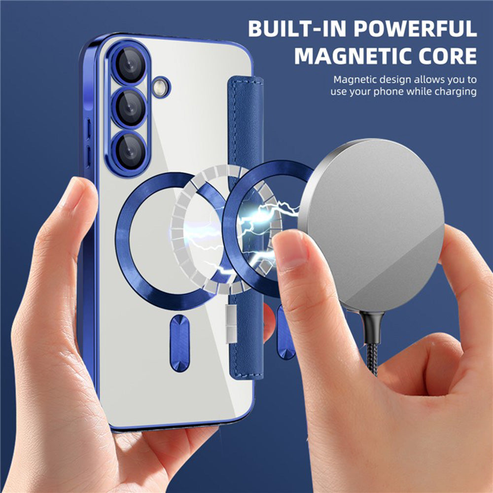 Techsuit - SmartMag Book Case - Galaxy A36 5G - Blue