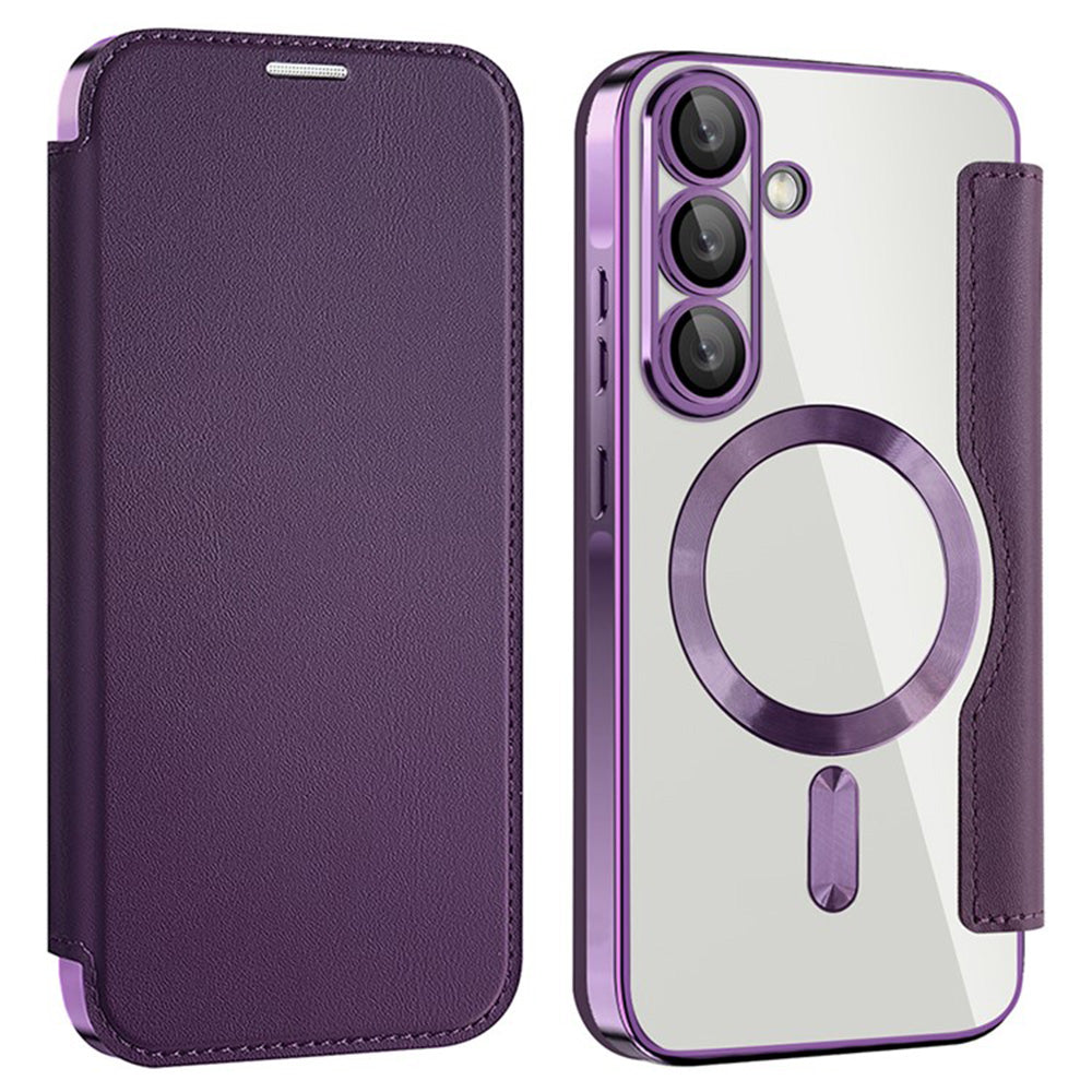Techsuit - SmartMag Book Case - Galaxy A36 5G - Purple