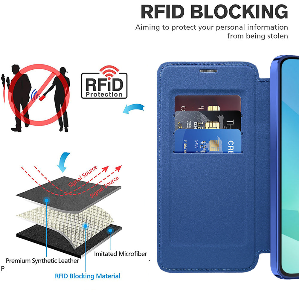 Techsuit - SmartMag Book Case - Galaxy A16 4G / A16 5G - Blue