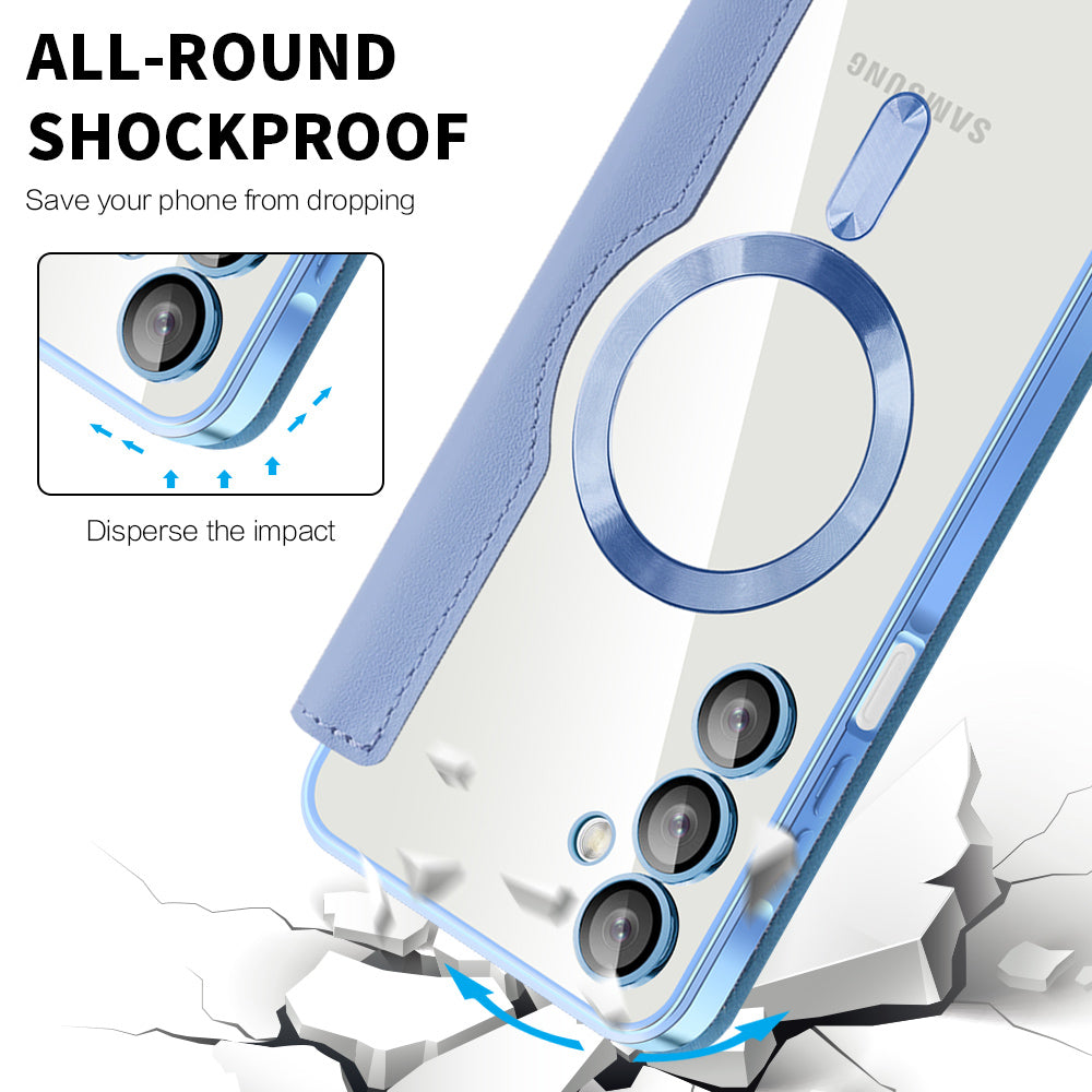 Techsuit - SmartMag Book Case - Galaxy A16 4G / A16 5G - Light Blue