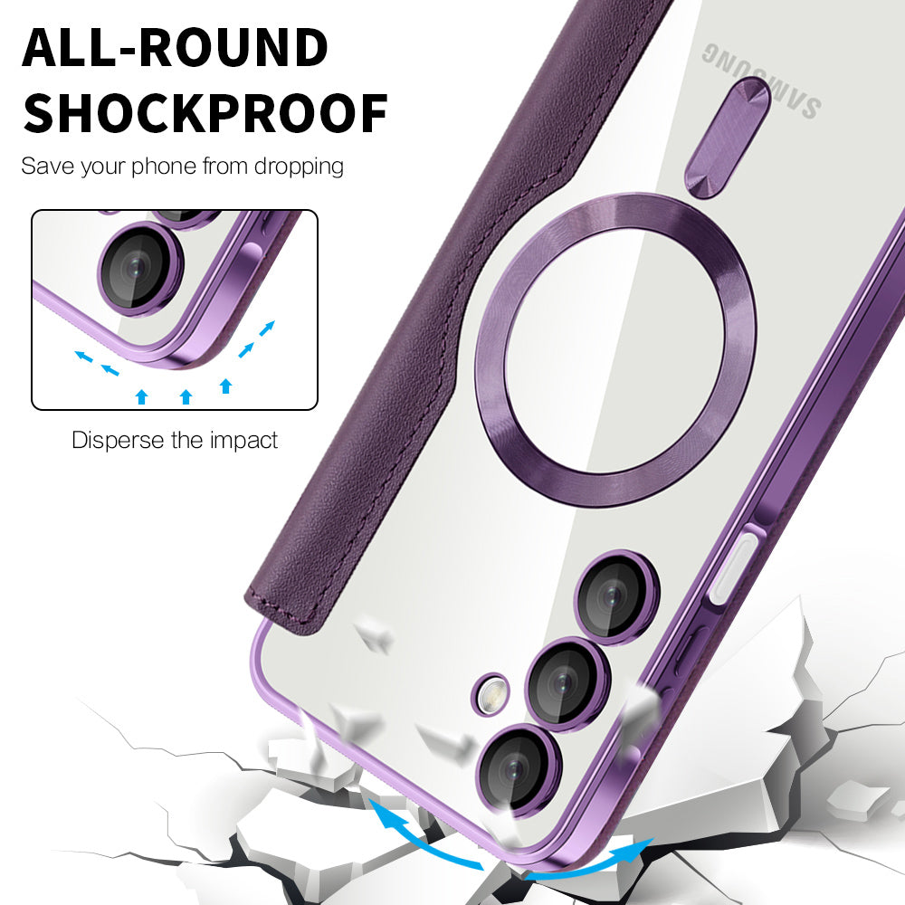 Techsuit - SmartMag Book Case - Galaxy A16 4G / A16 5G - Purple