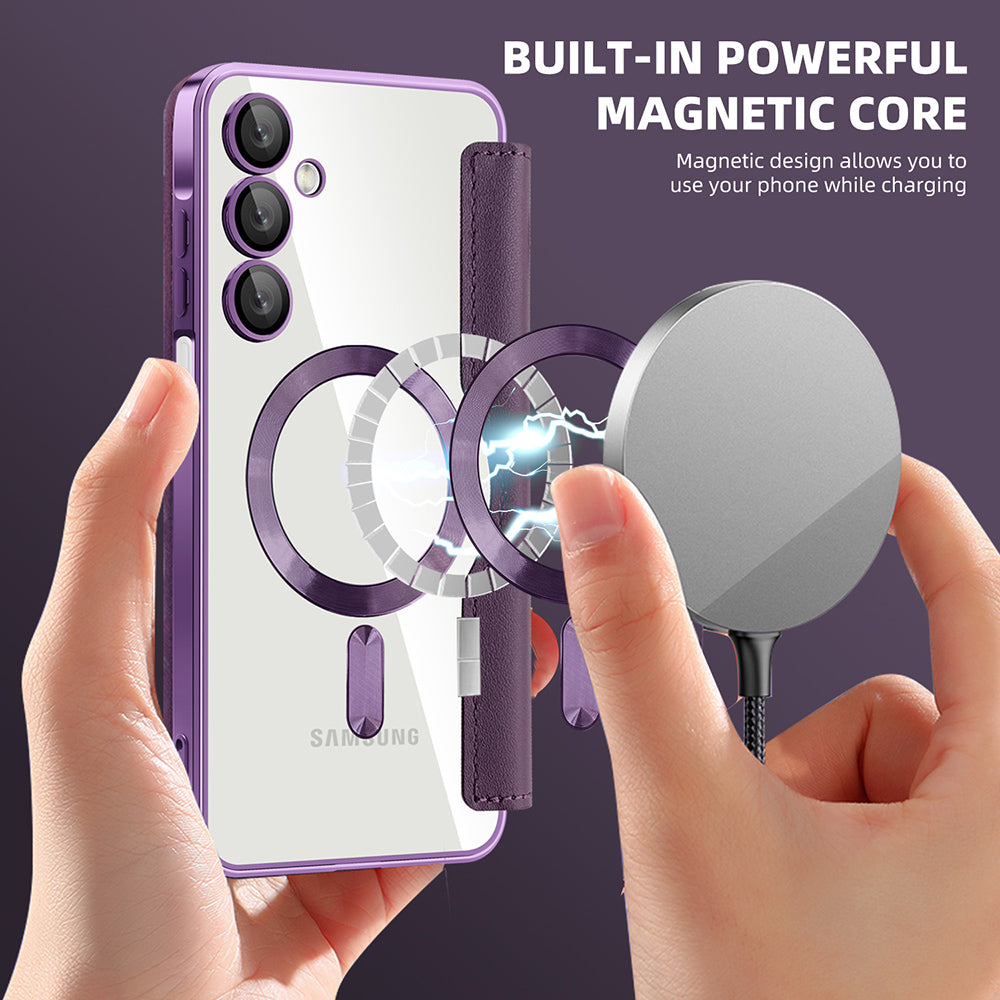 Techsuit - SmartMag Book Case - Galaxy A16 4G / A16 5G - Purple