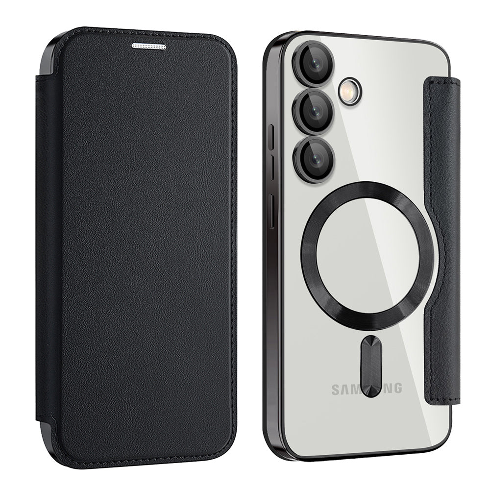 Techsuit - SmartMag Book Case - Galaxy S23 - Black