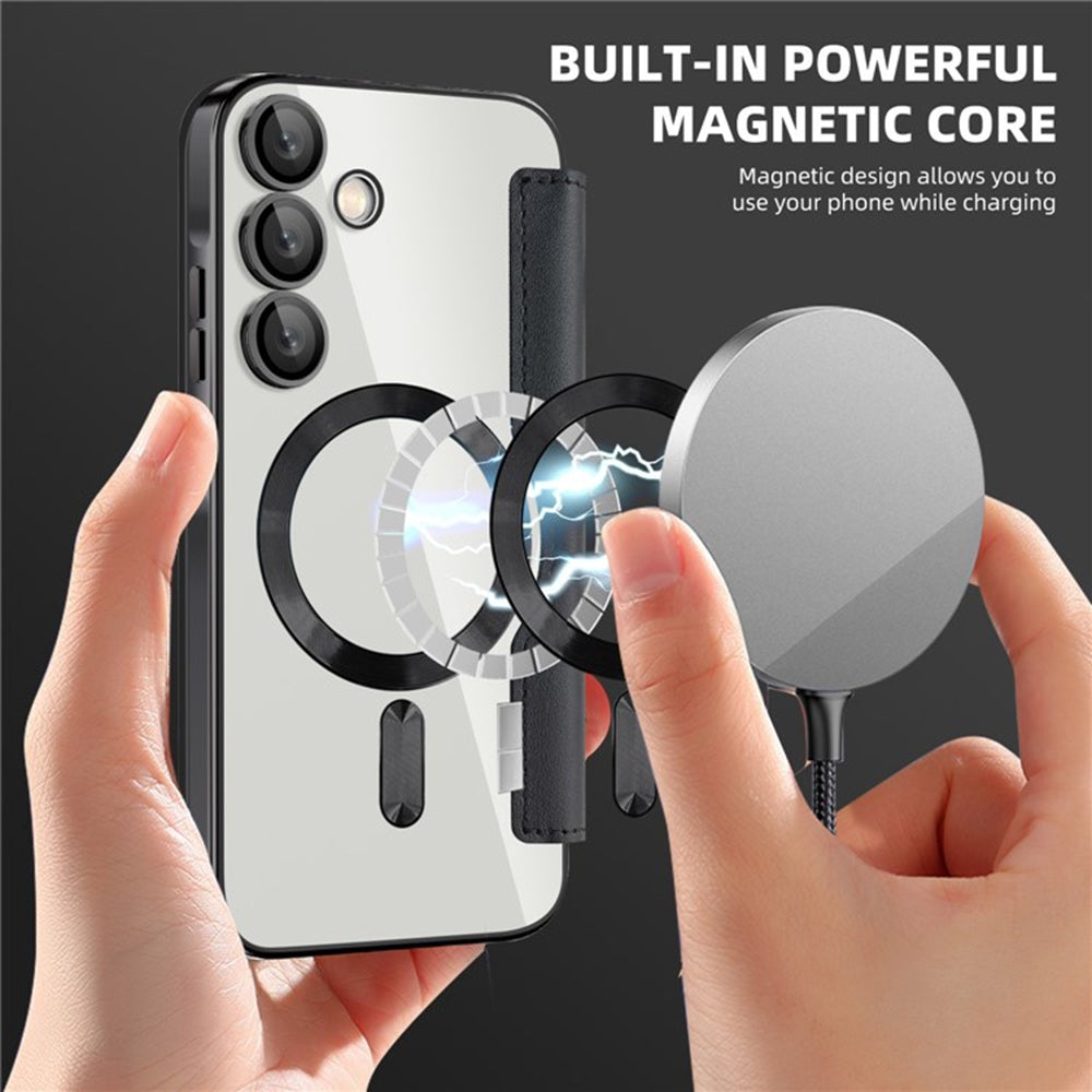 Techsuit - SmartMag Book Case - Galaxy A35 5G - Black