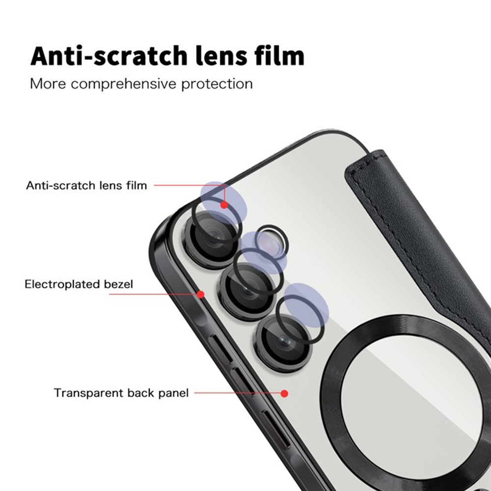 Techsuit - SmartMag Book Case - Galaxy A35 5G - Black