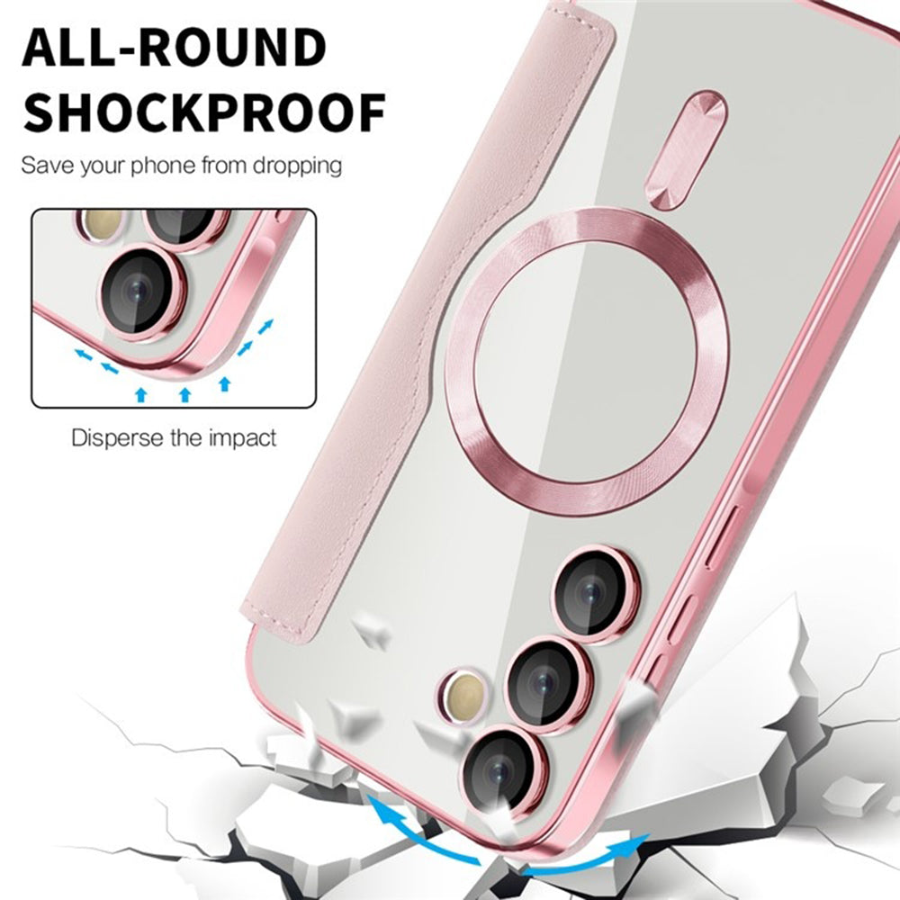 Techsuit - SmartMag Book Case - Galaxy A35 5G - Pink