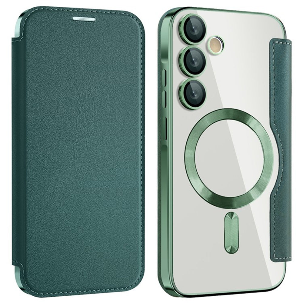 Techsuit - SmartMag Book Case - Galaxy A35 5G - Green