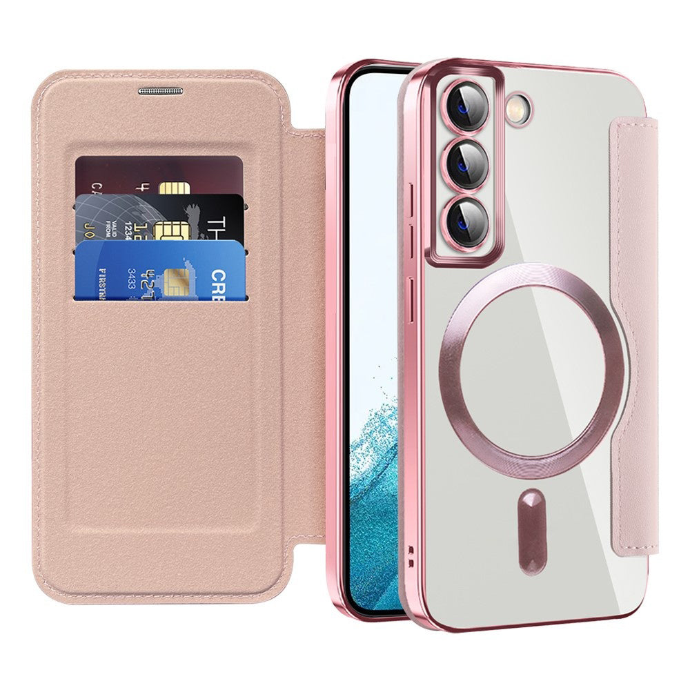 Techsuit - SmartMag Book Case - Samsung Galaxy S22 5G - Pink