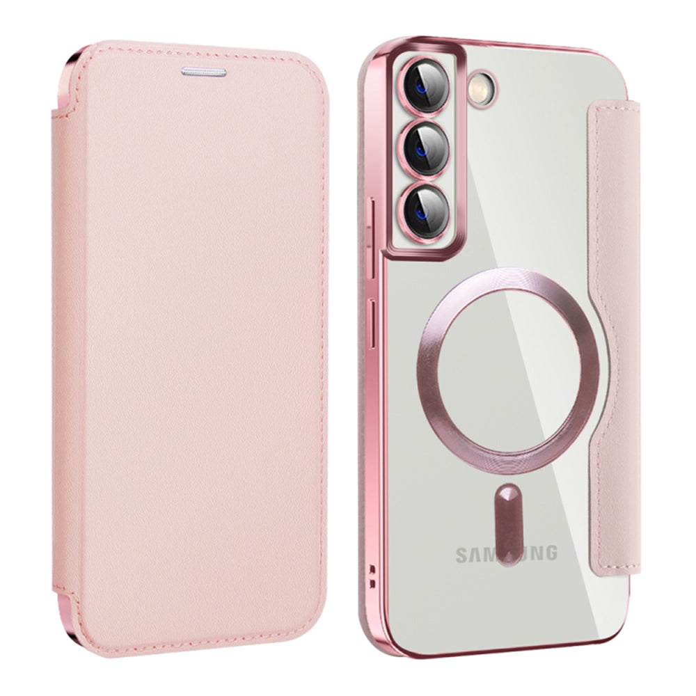 Techsuit - SmartMag Book Case - Galaxy S22 Plus 5G - Pink