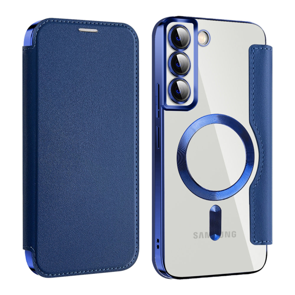 Techsuit - SmartMag Book Case - Galaxy S22 Plus 5G - Blue