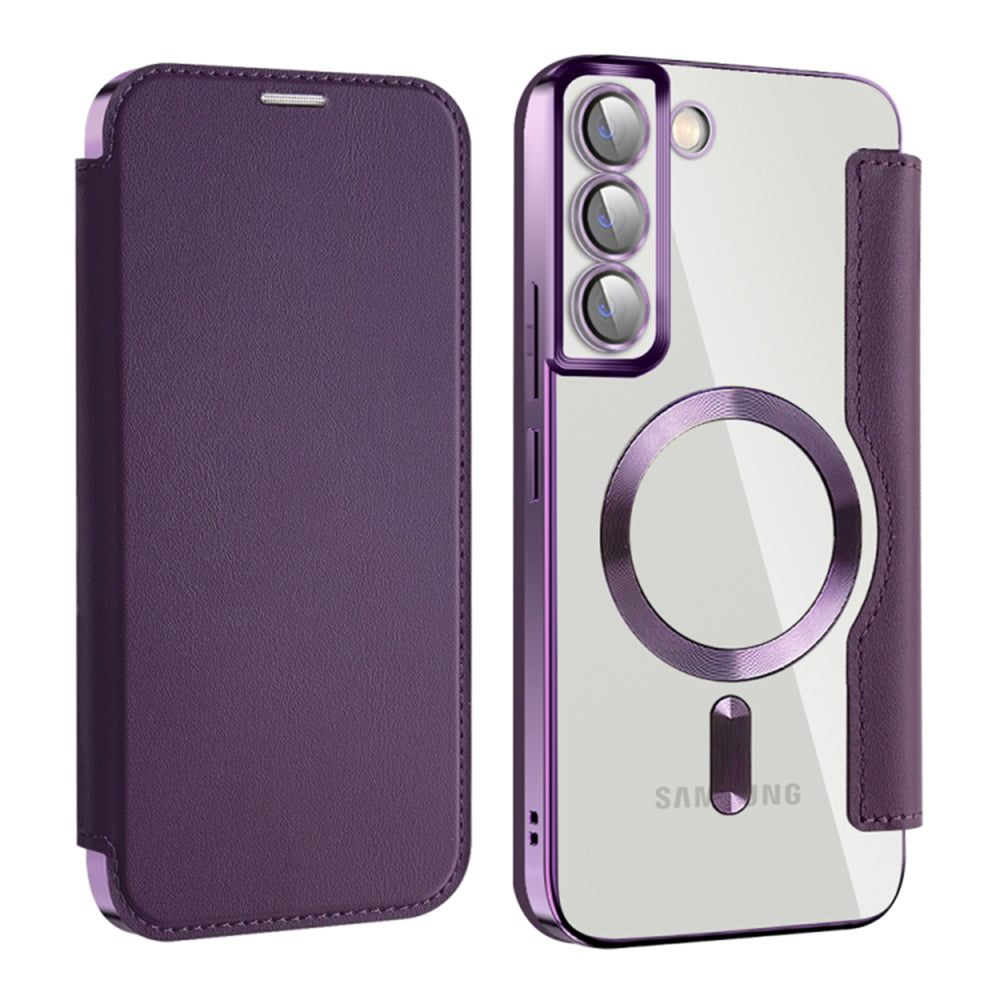 Techsuit - SmartMag Book Case - Galaxy S22 Plus 5G - Purple
