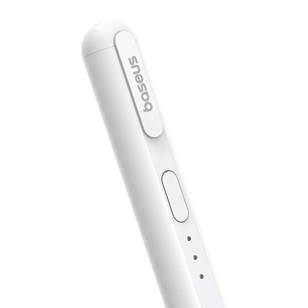 Baseus - Stylus Pen Smooth Writing III Series (P80080805213-00) - for iPad, Wired Charging, Active Wireless Version - White