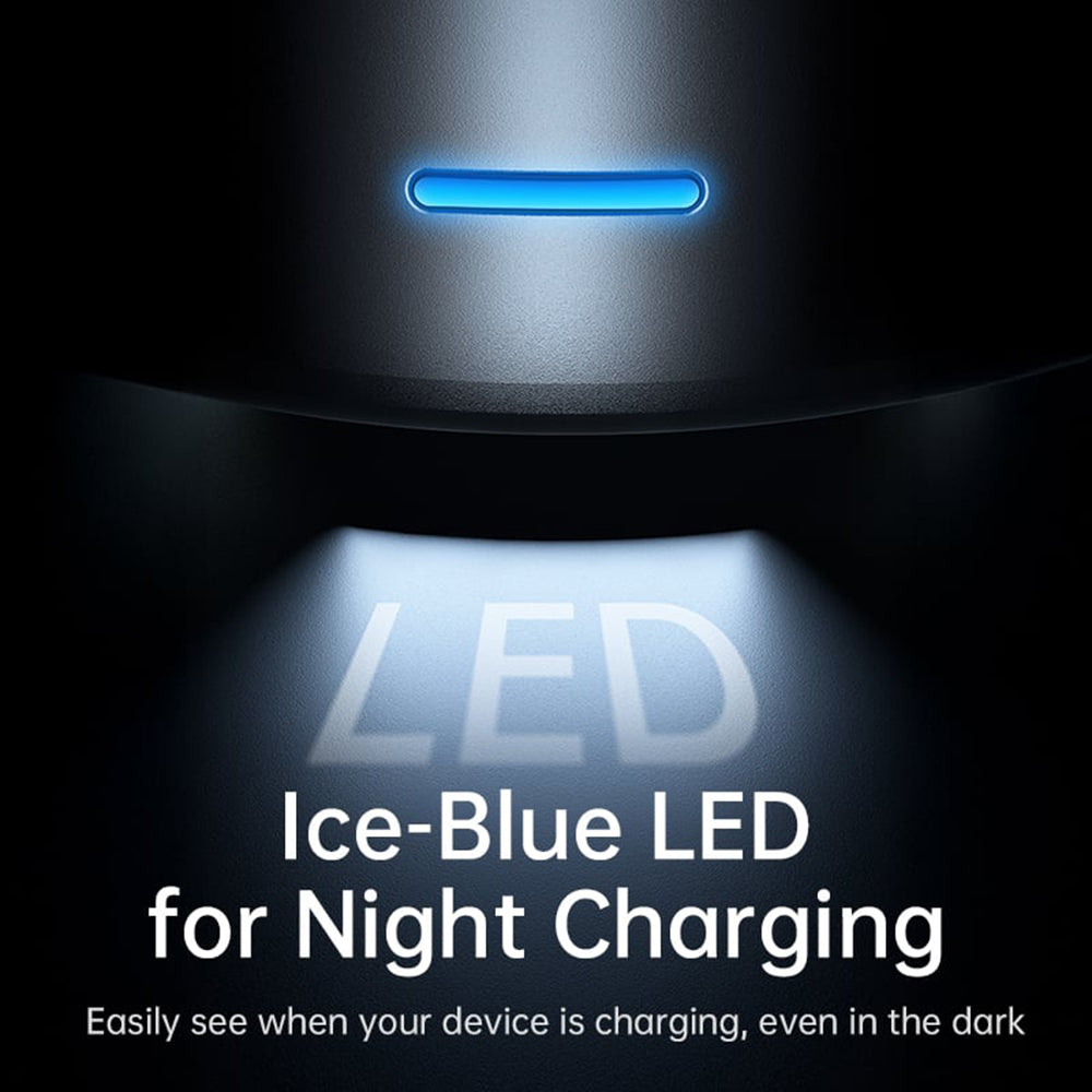 Baseus - Car Charger PrimeTrip VR1 (C00069001121-00) - with Retractable Cable, 2 x Type-C, USB, 60W - Black