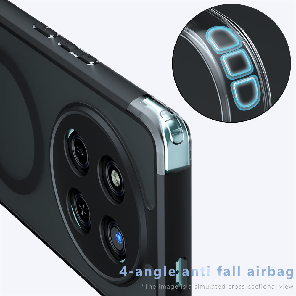 Techsuit - PureFrost MagSafe - Honor Magic7 Pro - Frosted Black