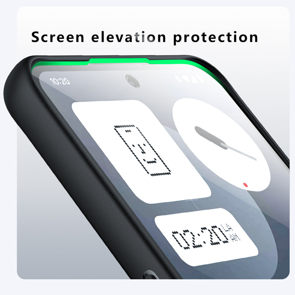 Techsuit - PureFrost MagSafe - Nothing Phone (3a) Pro - Frosted Black