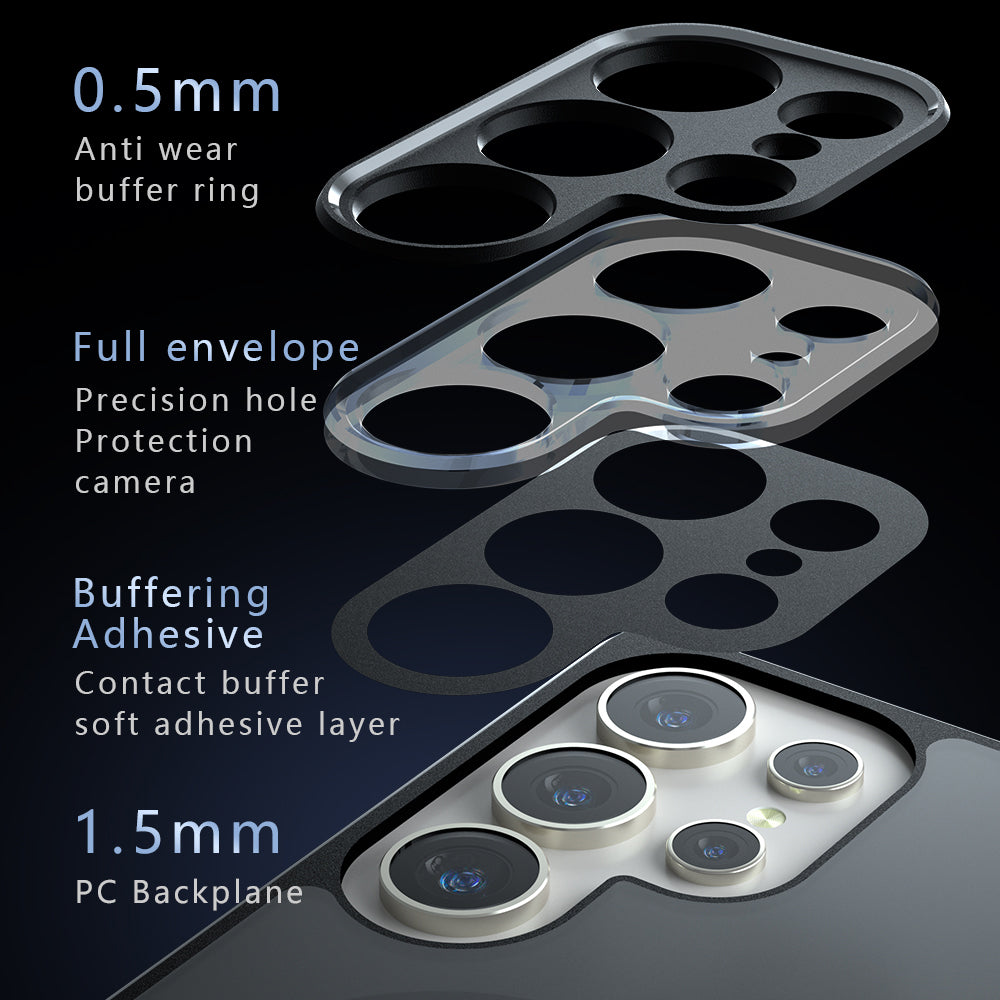 Techsuit - PureFrost MagSafe - Galaxy S25 Ultra - Frosted Black