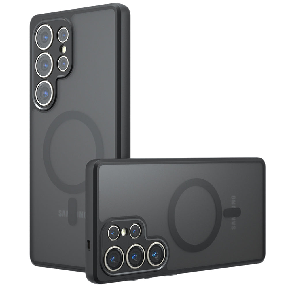 Techsuit - PureFrost MagSafe - Samsung Galaxy S24 Ultra - Frosted Black