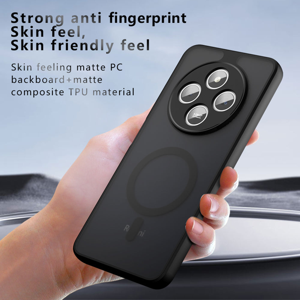 Techsuit - PureFrost MagSafe - Xiaomi Redmi 14C - Frosted Black