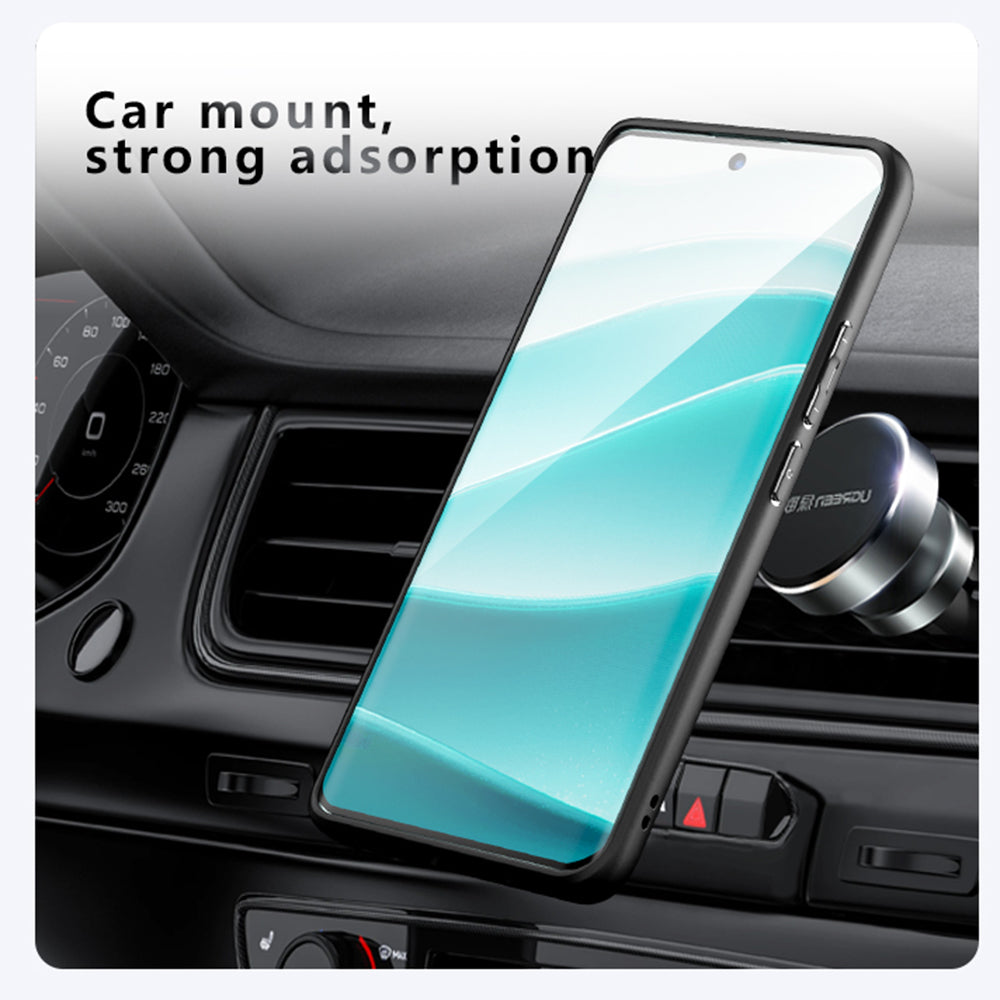 Techsuit - PureFrost MagSafe - Xiaomi Redmi Note 14 Pro 5G / Poco X7 - Frosted Black