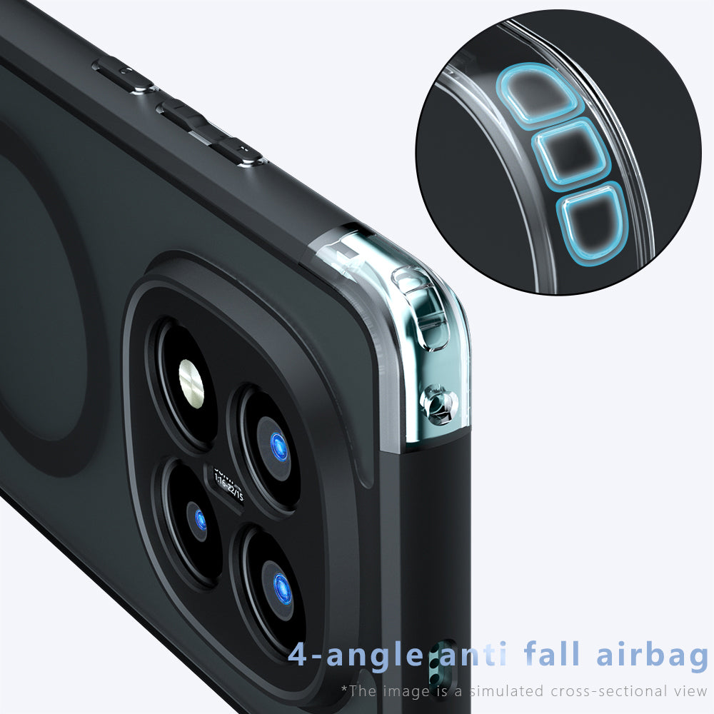 Techsuit - PureFrost MagSafe - Xiaomi Redmi Note 14 Pro+ 5G - Frosted Black