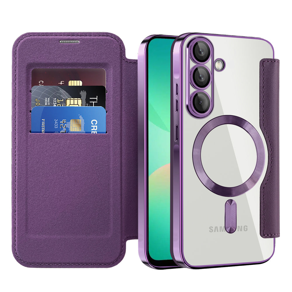 Techsuit - SmartMag Book Case - Samsung Galaxy A26 5G - Purple