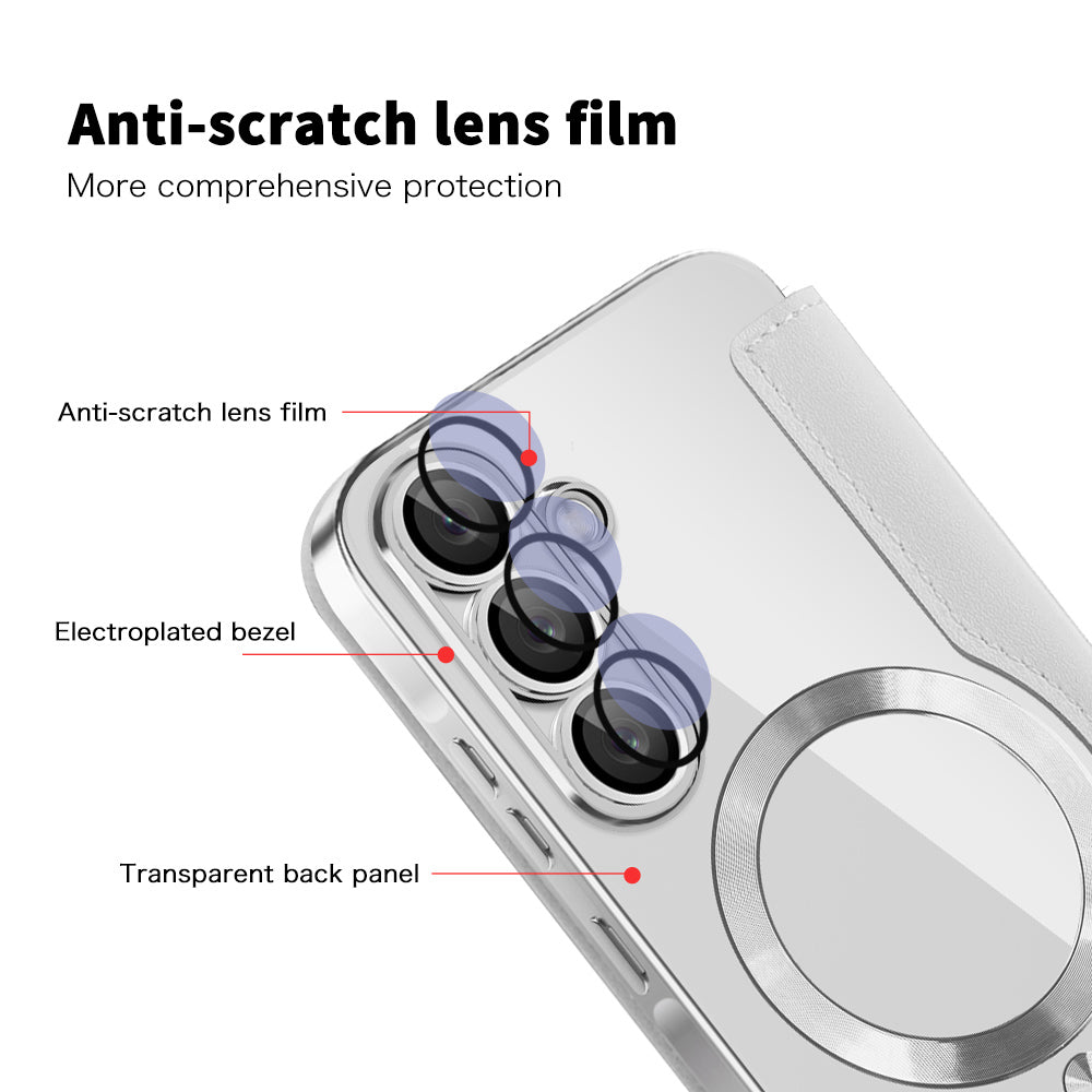 Techsuit - SmartMag Book Case - Galaxy A26 5G - Gray