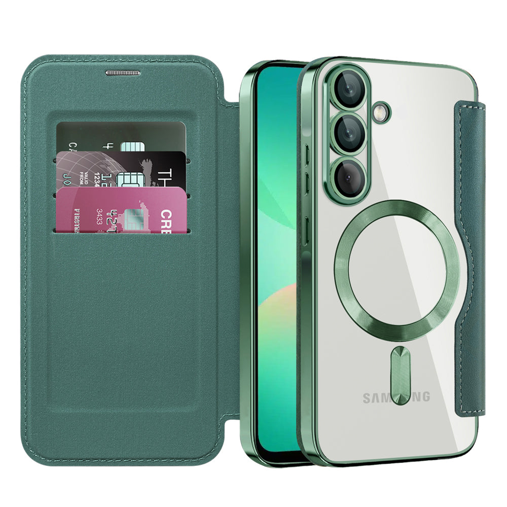 Techsuit - SmartMag Book Case - Samsung Galaxy A26 5G - Green