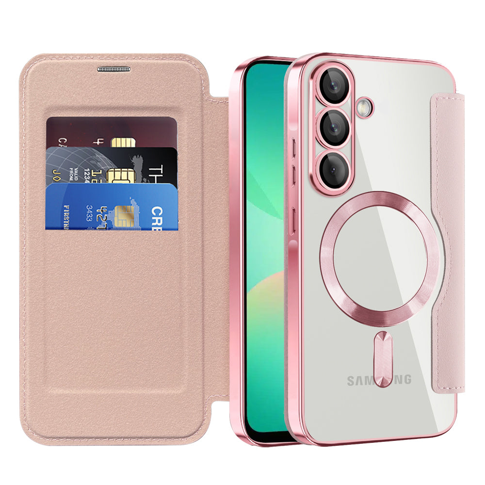 Techsuit - SmartMag Book Case - Samsung Galaxy A26 5G - Pink
