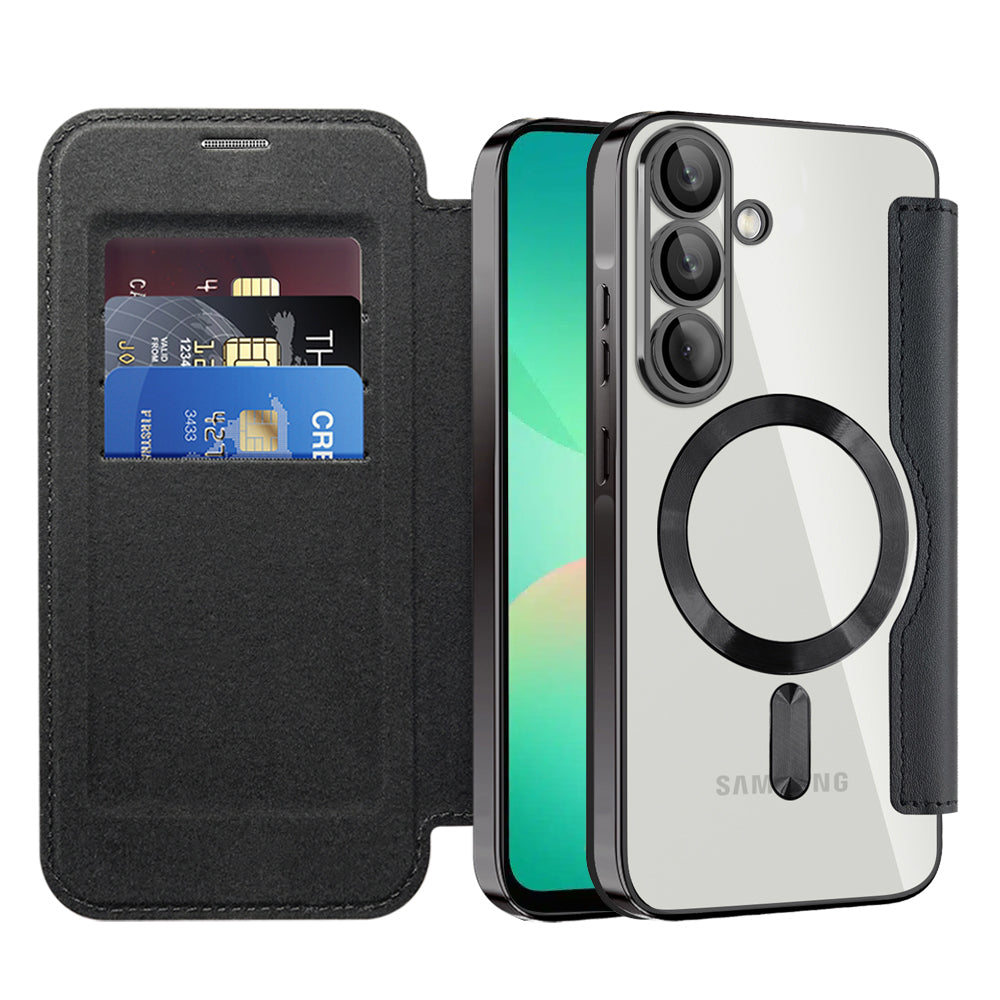 Techsuit - SmartMag Book Case - Samsung Galaxy A26 5G - Black