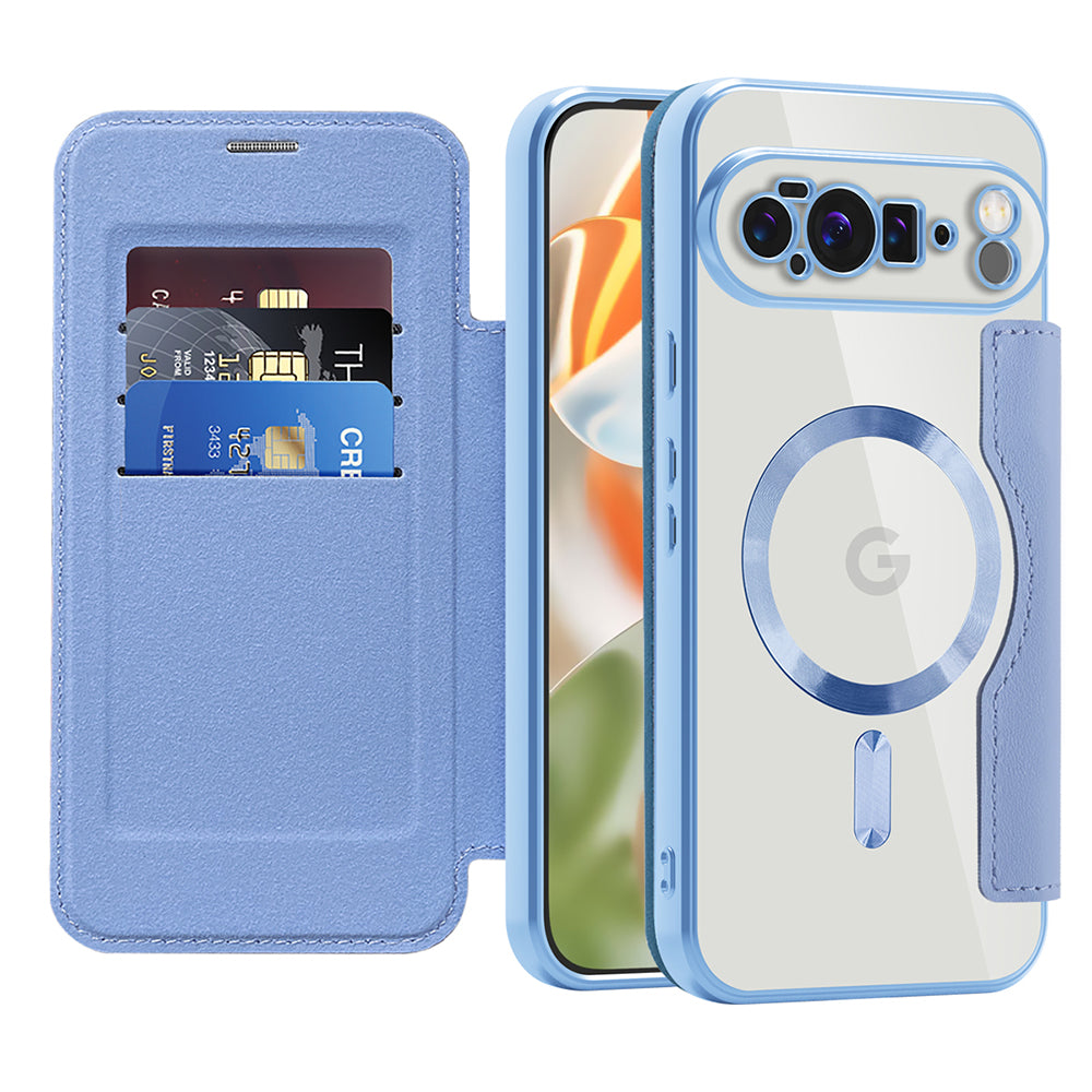 Techsuit - SmartMag Book Case - Google Pixel 10 Pro XL - Light Blue