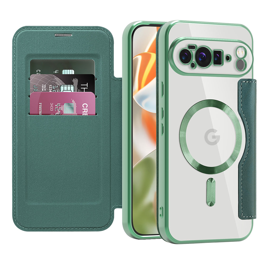 Techsuit - SmartMag Book Case - Google Pixel 10 Pro XL - Green