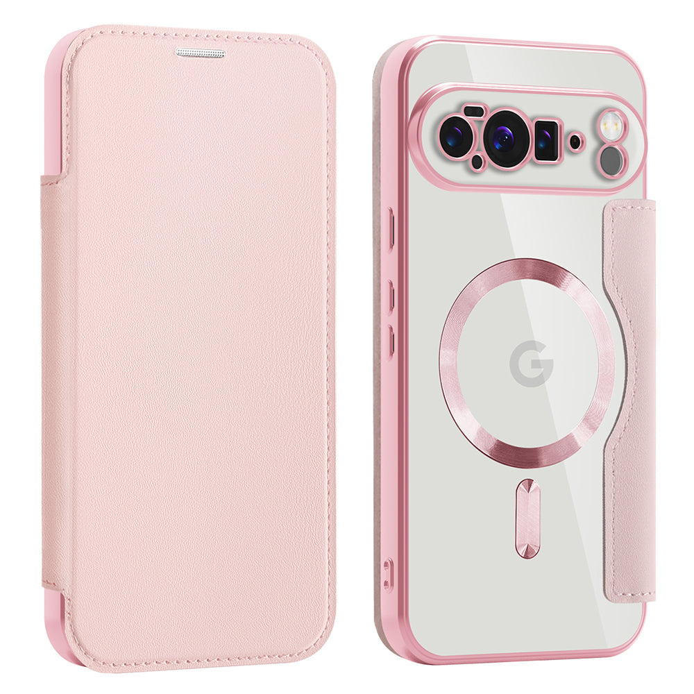Techsuit - SmartMag Book Case - Google Pixel 10 Pro XL - Pink