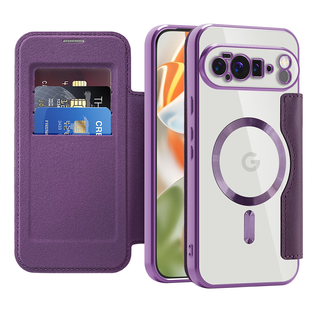 Techsuit - SmartMag Book Case - Google Pixel 10 Pro XL - Purple