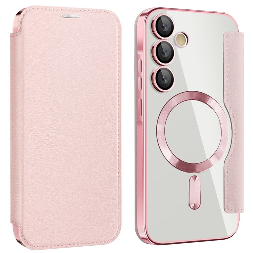 Techsuit - SmartMag Book Case - Galaxy A55 5G - Pink