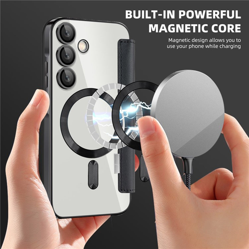 Techsuit - SmartMag Book Case - Galaxy A55 5G - Black